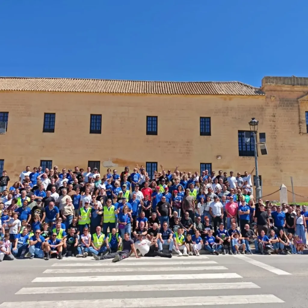 FOTO DE GRUPO. AUTORÍA: MOTOCLUB LAS ZÁGUILAS
