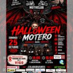 Cartel de Motohalloween Vigo