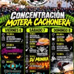 Cartel de Concentración motera cachonera